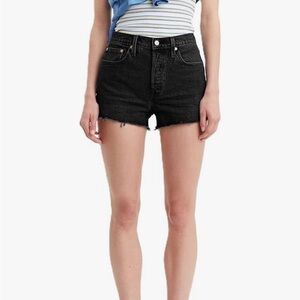 Levi's Women's Black Jean Shorts